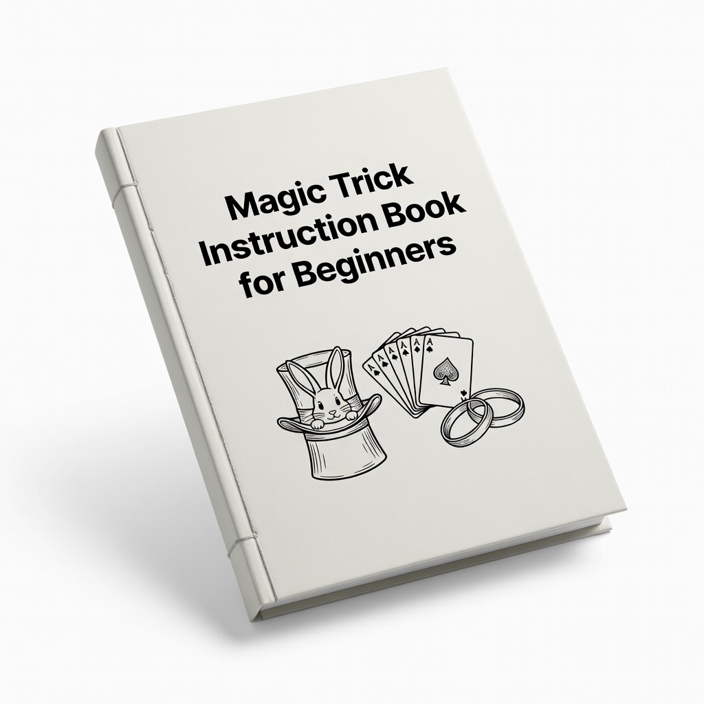 Magic Trick Instruction Book for Beginners