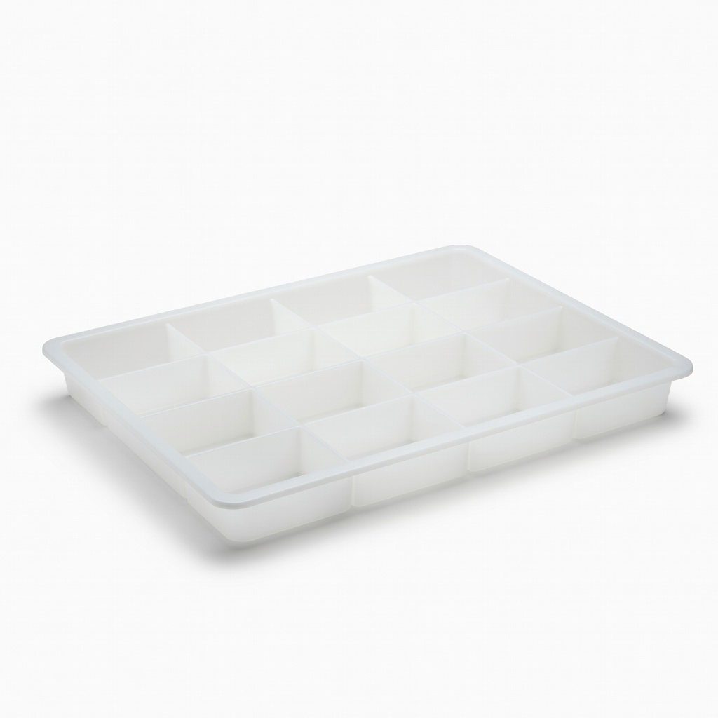 mDesign Wide Plastic Kitchen Cabinet Organizer Tray