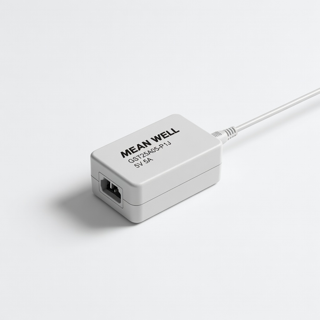 MEAN WELL GST25A05-P1J 5V 5A AC-DC Adapter