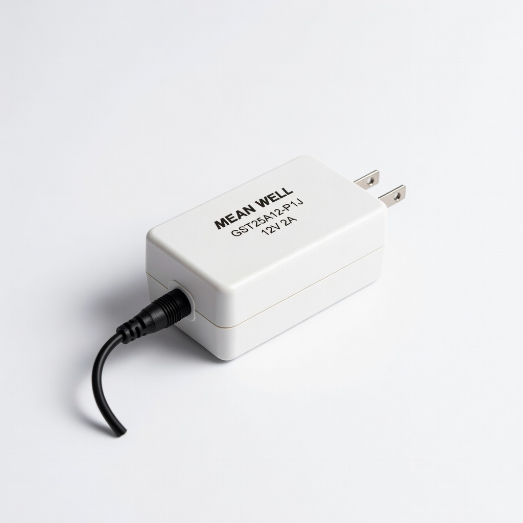 MEAN WELL GST25A12-P1J 12V 2A AC Adapter