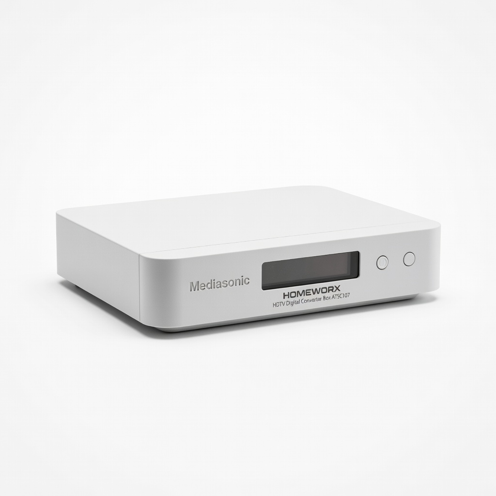Mediasonic HOMEWORX HDTV Digital Converter Box ATSC107