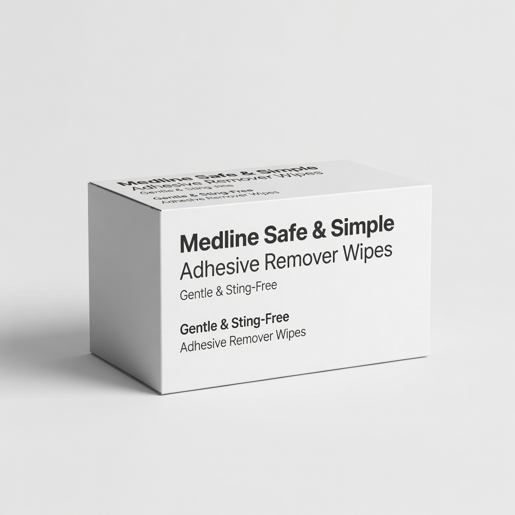 Medline Safe & Simple Adhesive Remover Wipes