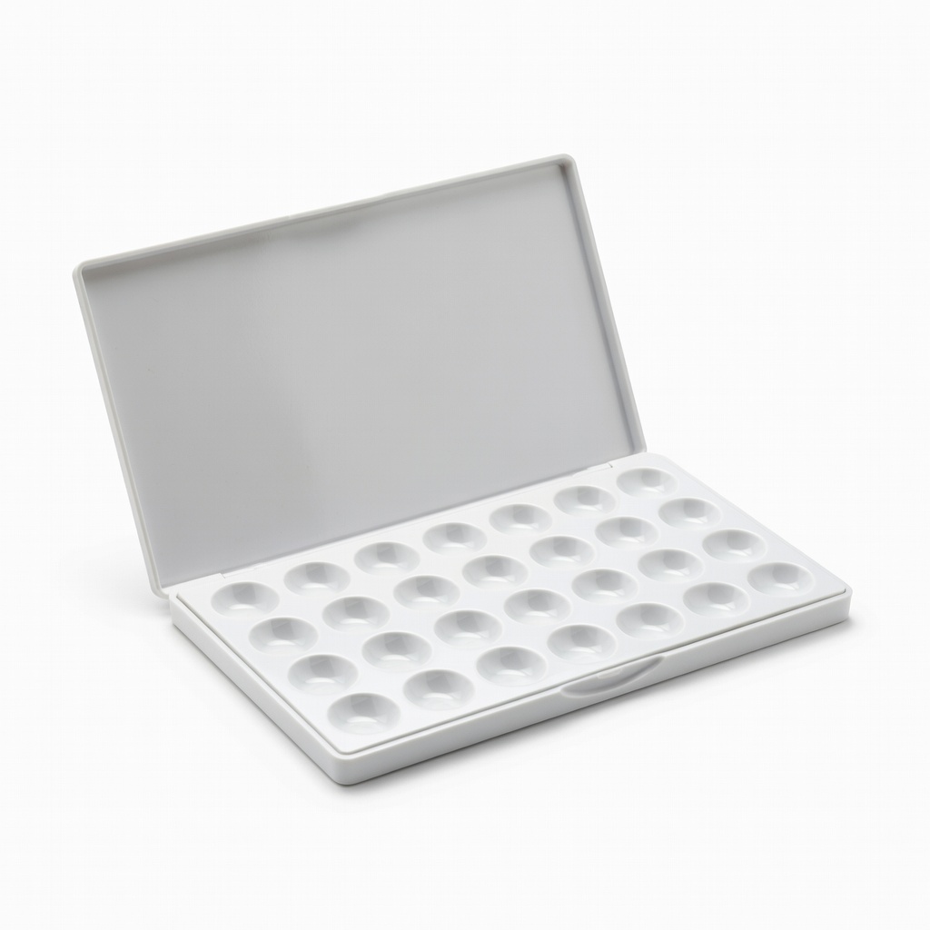 MEEDEN Watercolor Palette with Cover, 24 Wells