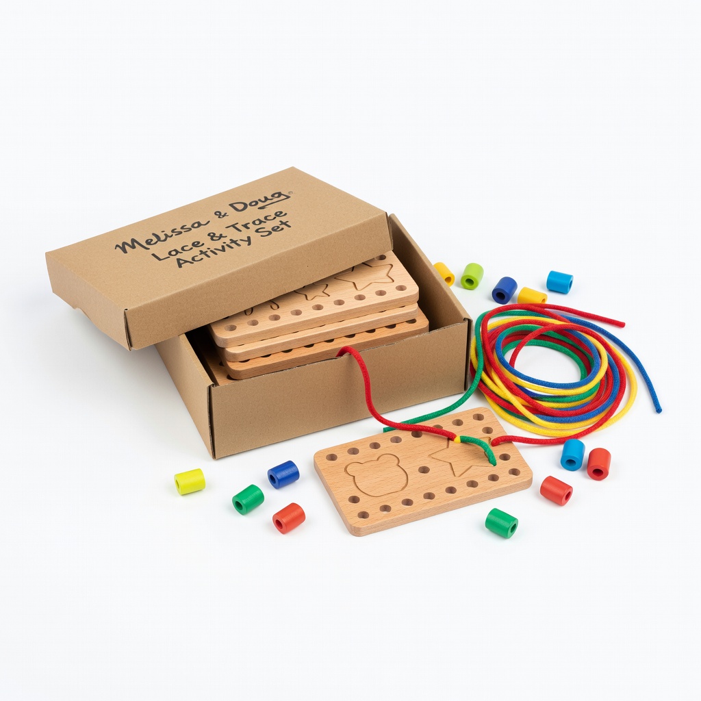 Melissa & Doug Lace & Trace Activity Set