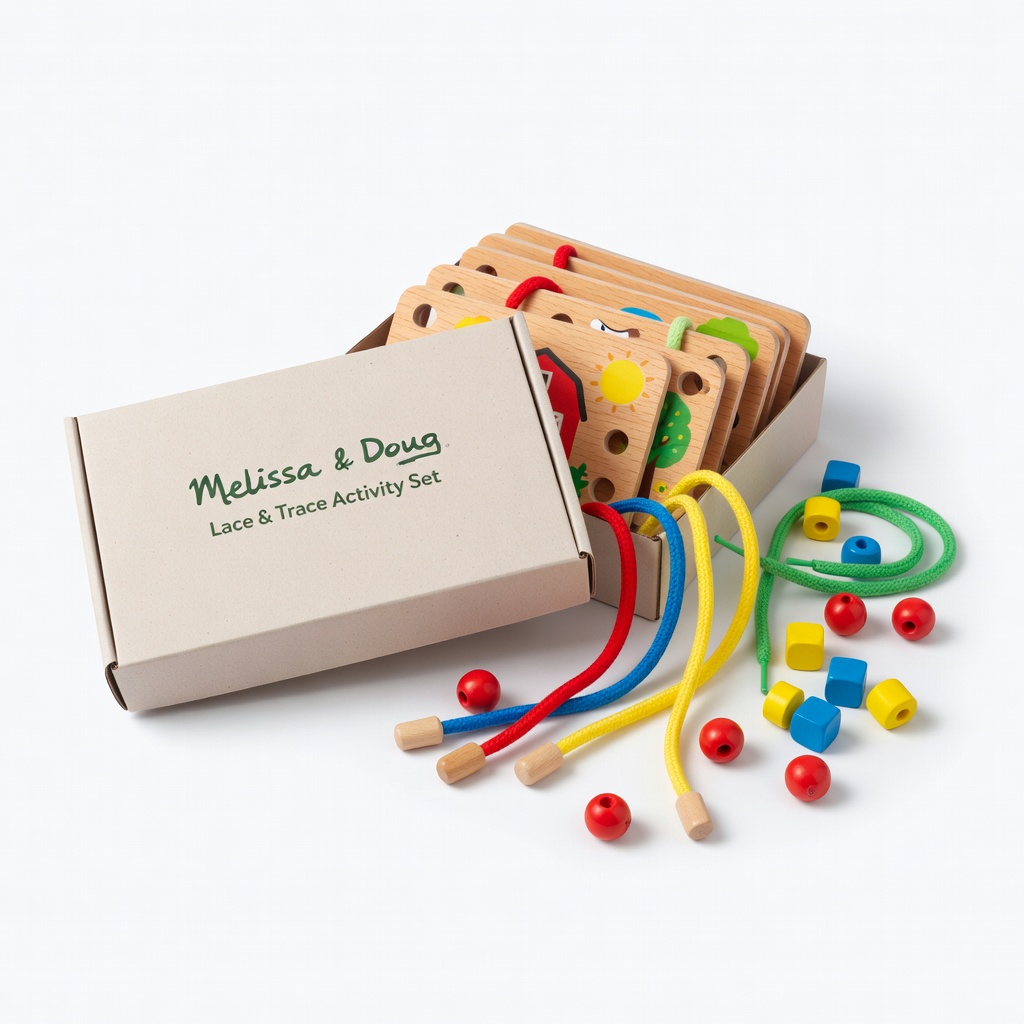 Melissa & Doug Lace & Trace Activity Set