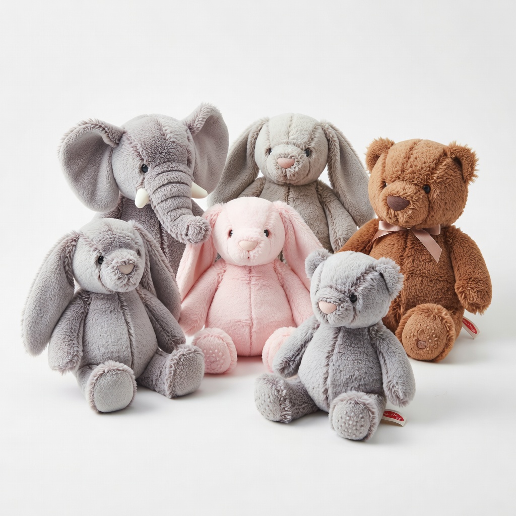 Melissa & Doug Sensory Soft Stuff Animals