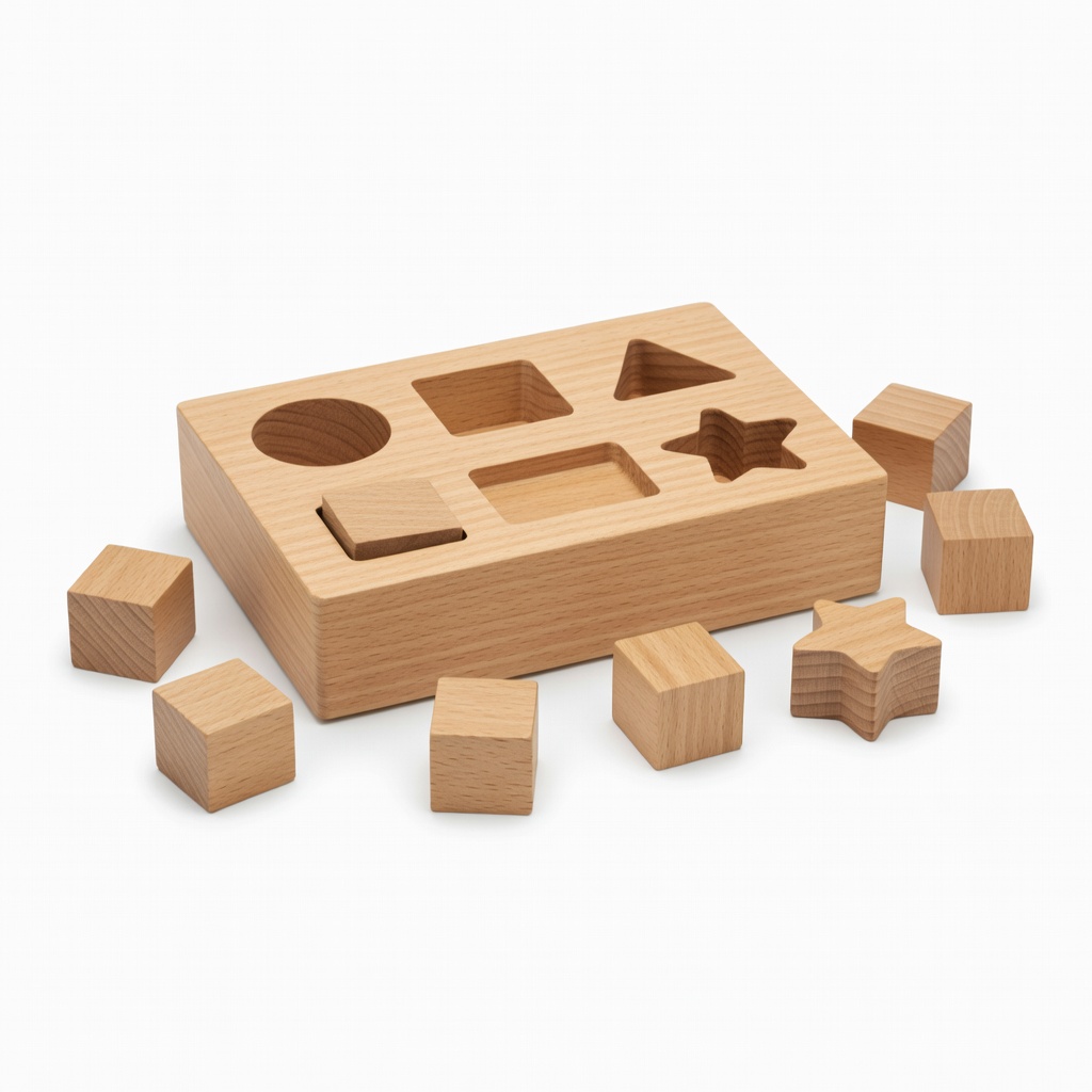 Melissa & Doug Wooden Shape Sorter