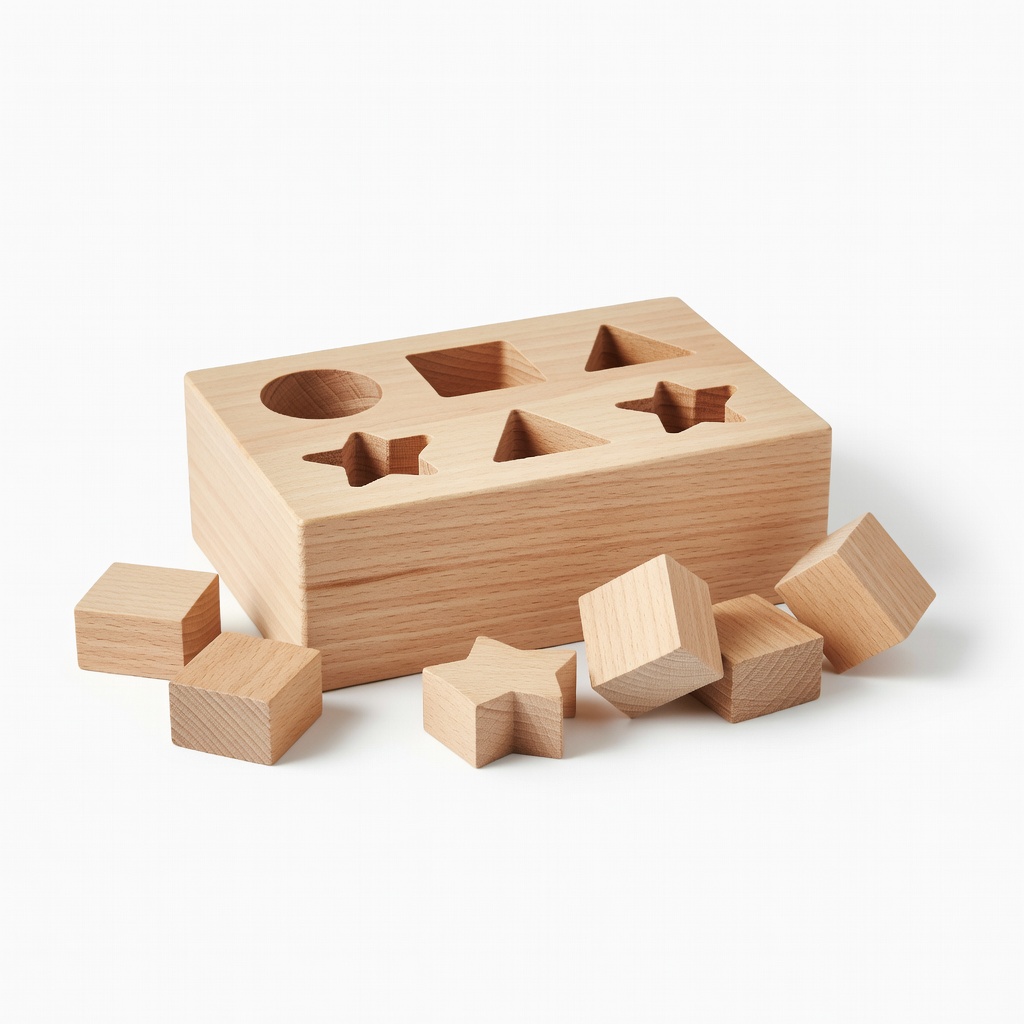 Melissa & Doug Wooden Shape Sorter