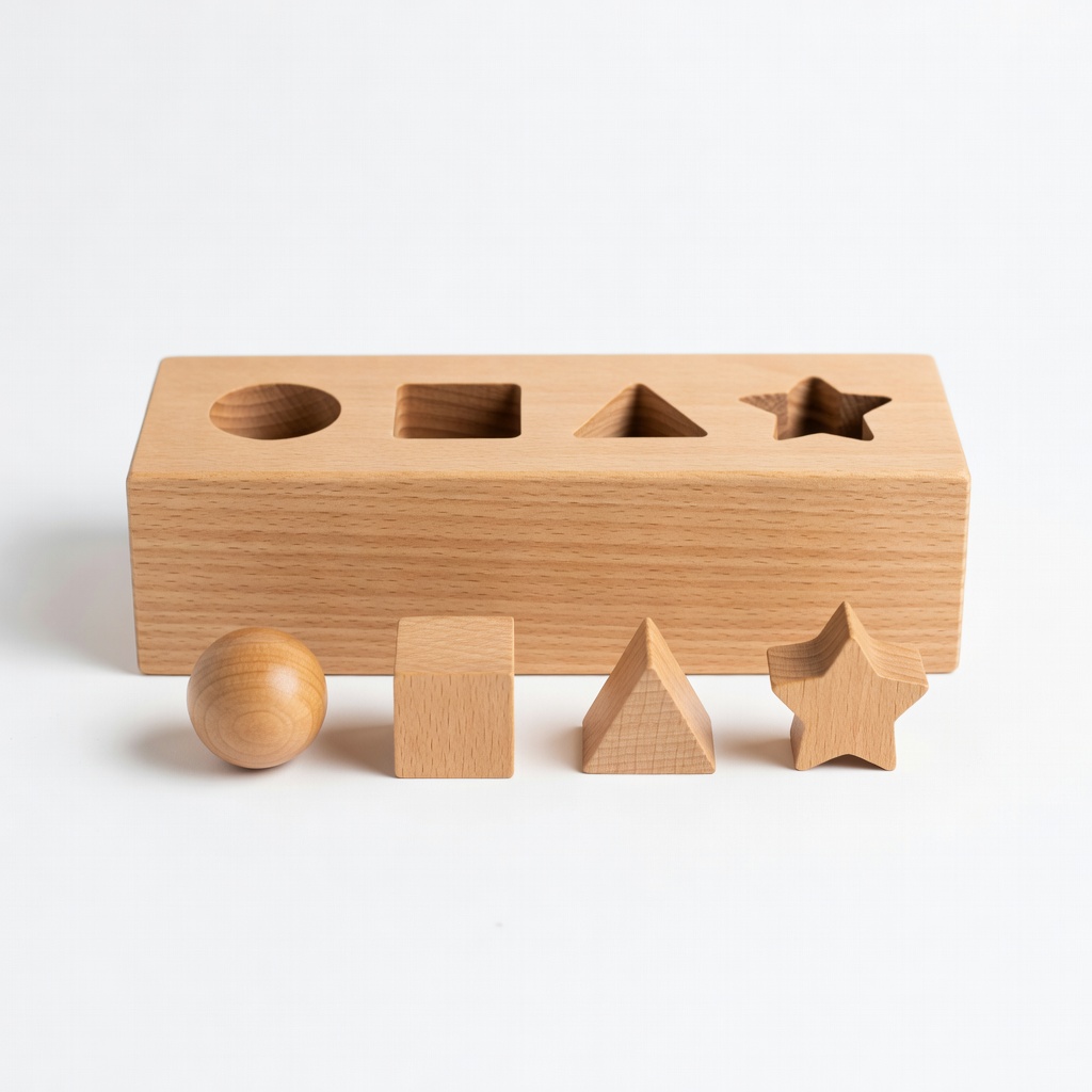 Melissa & Doug Wooden Shape Sorter
