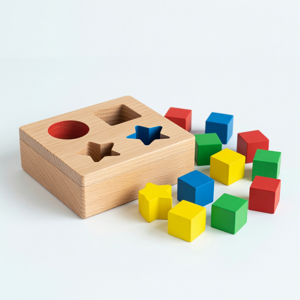 Melissa & Doug Wooden Shape Sorter