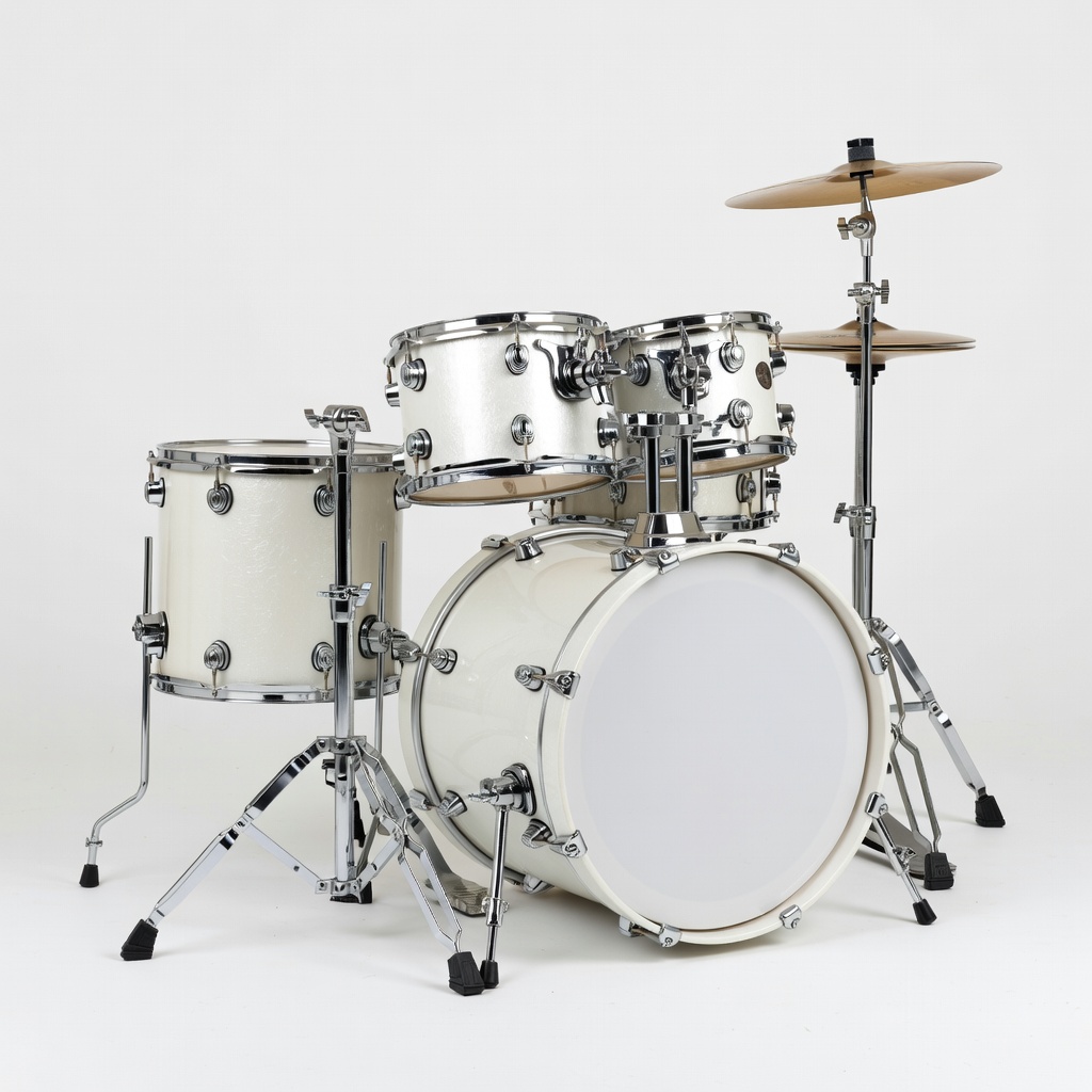 Mendini by Cecilio MDK5S-1 5-Piece Complete Junior Drum Set