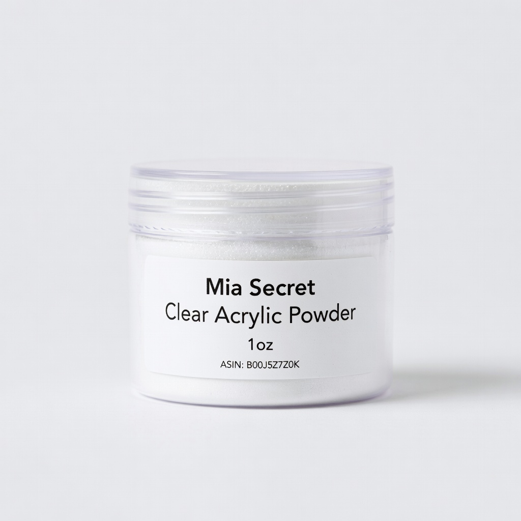 Mia Secret Clear Acrylic Powder 1oz (ASIN: B00J5Z7Z0K)