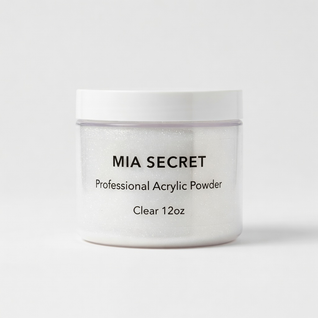 MIA SECRET Professional Acrylic Powder - Clear 12oz