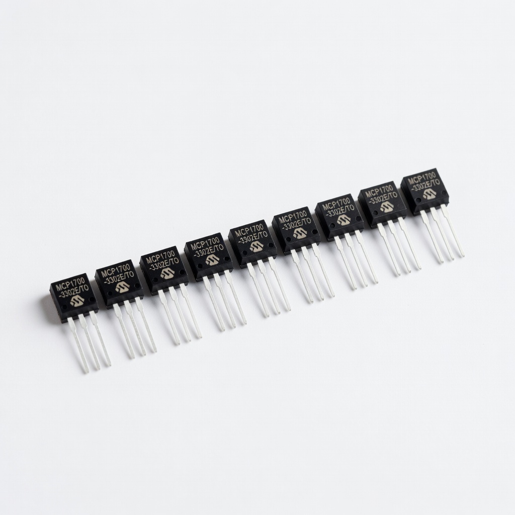 Microchip MCP1700-3302E/TO LDO (Pack of 10)