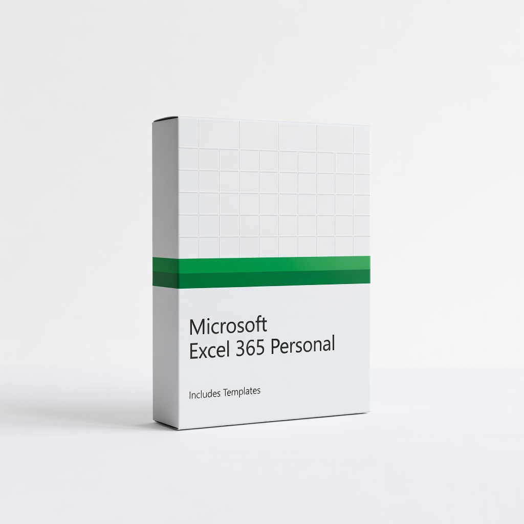 Microsoft Excel 365 Personal (includes templates)