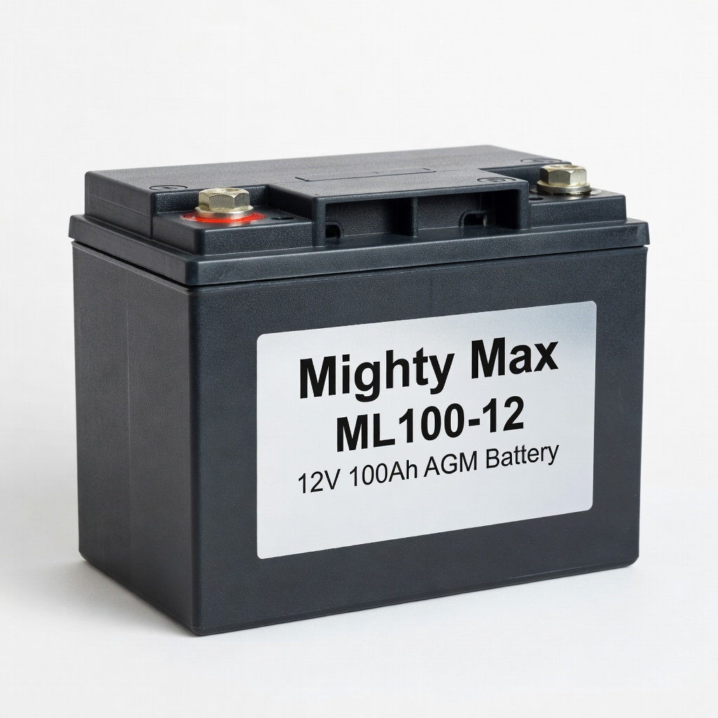 Mighty Max ML100-12 12V 100Ah AGM Battery