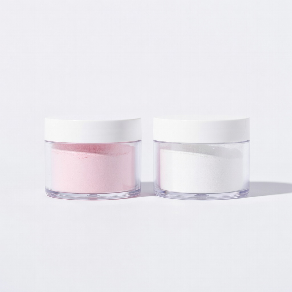 Modelones Acrylic Powder Set (Fast Dry Pink/White)