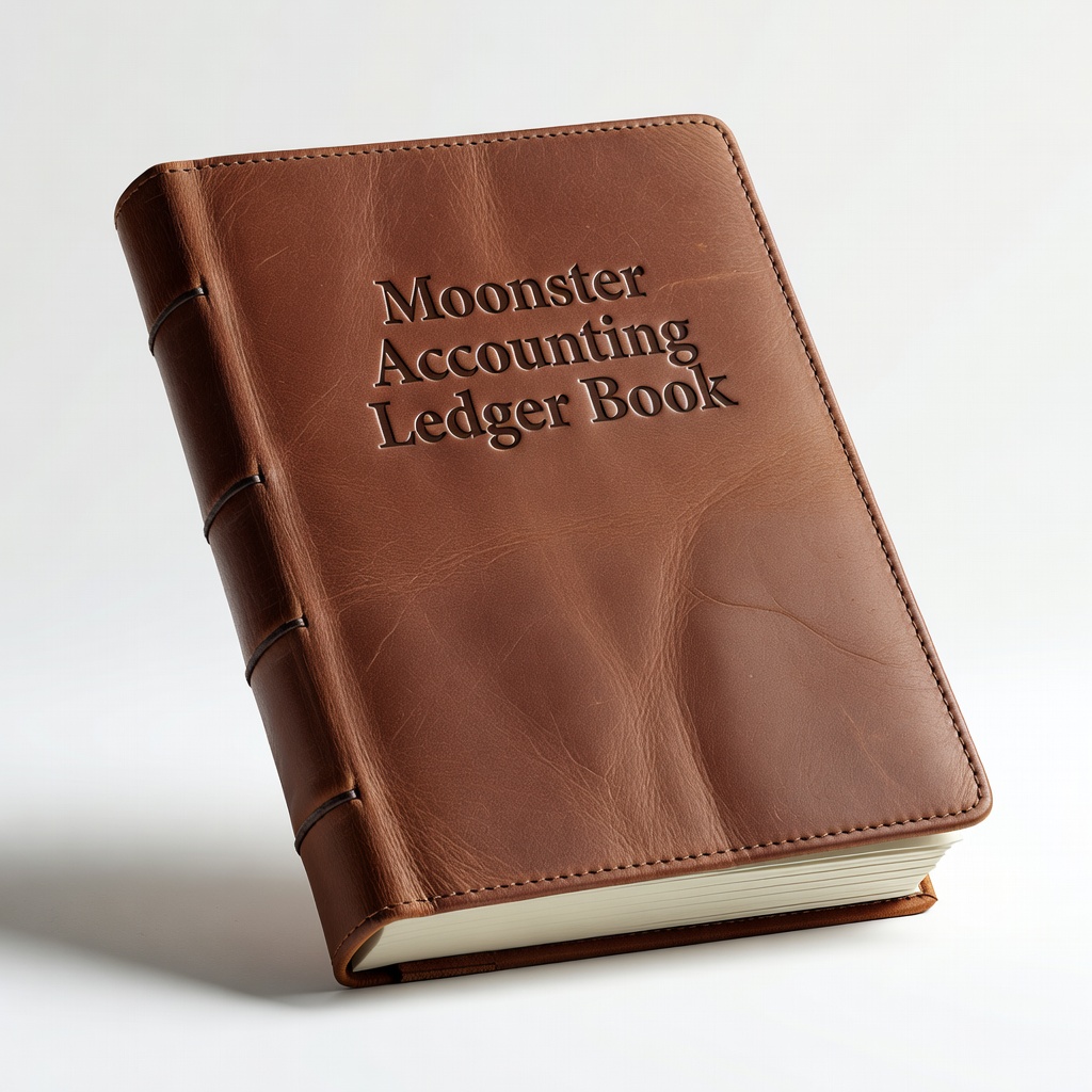 Moonster Accounting Ledger Book (ASIN: B08L3Y5Z3K)