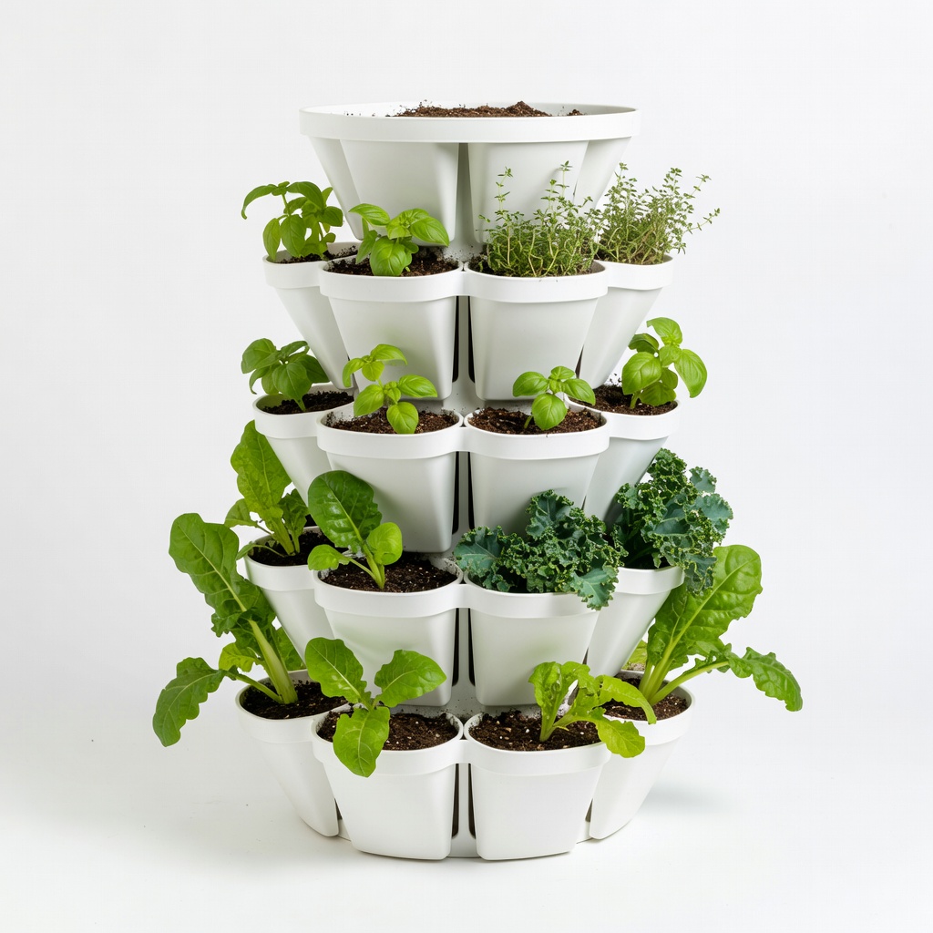 Mr. Stacky 5-Tier Vertical Garden Planter