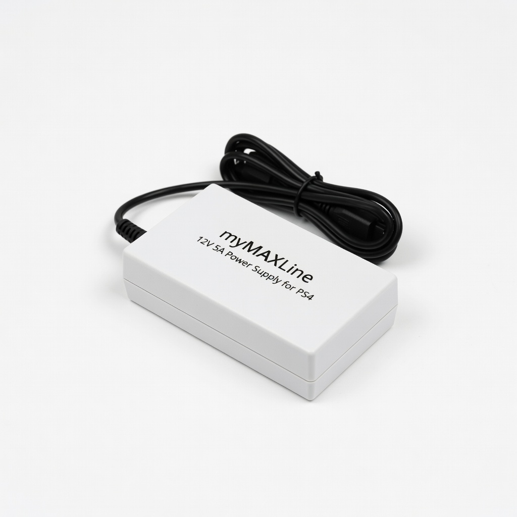 myMAXLine 12V 5A Power Supply for PS4
