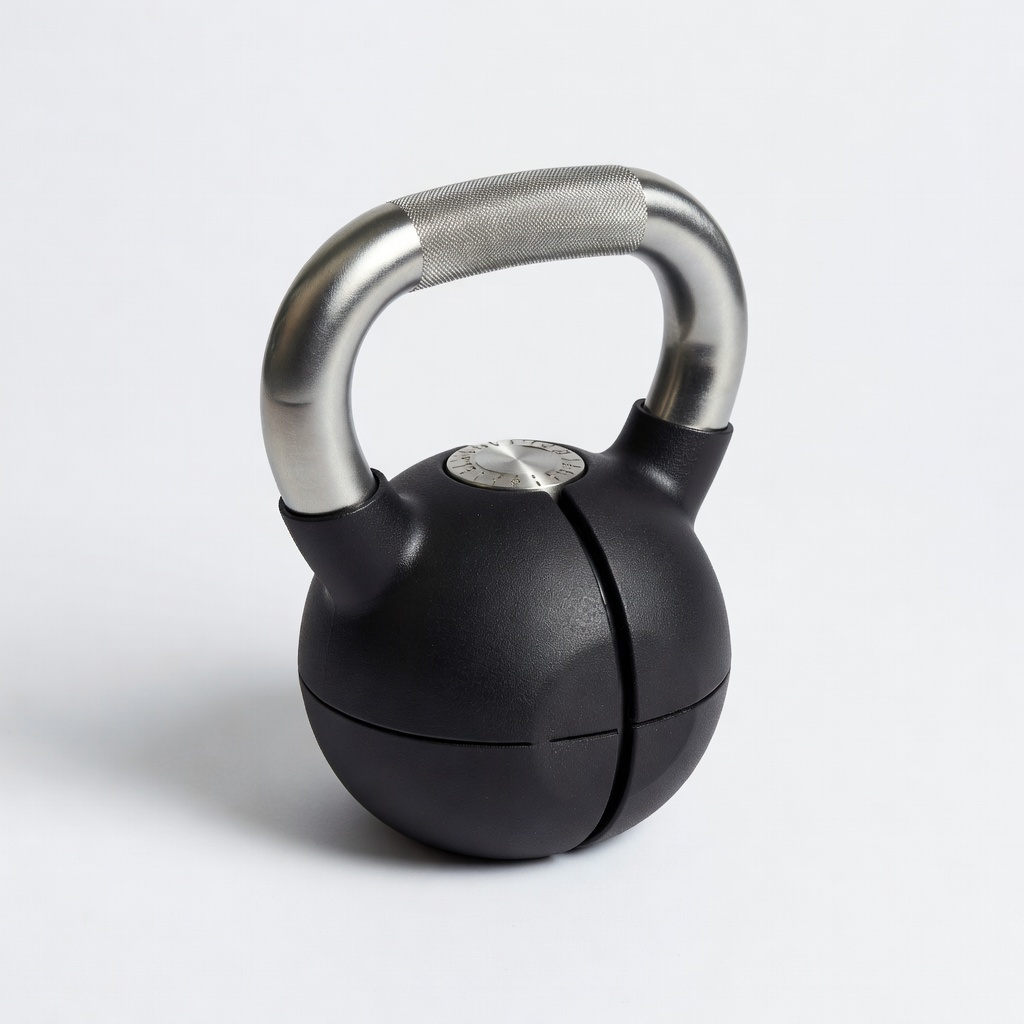 NÜOBELL Adjustable Kettlebell (12.5–80 lbs)