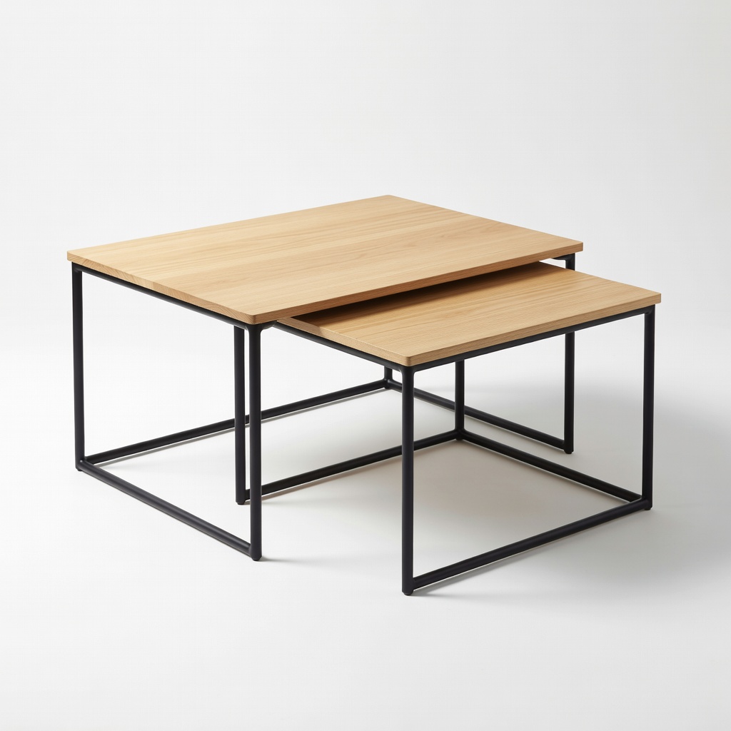 Nathan James Rourke Nesting Coffee Table Set