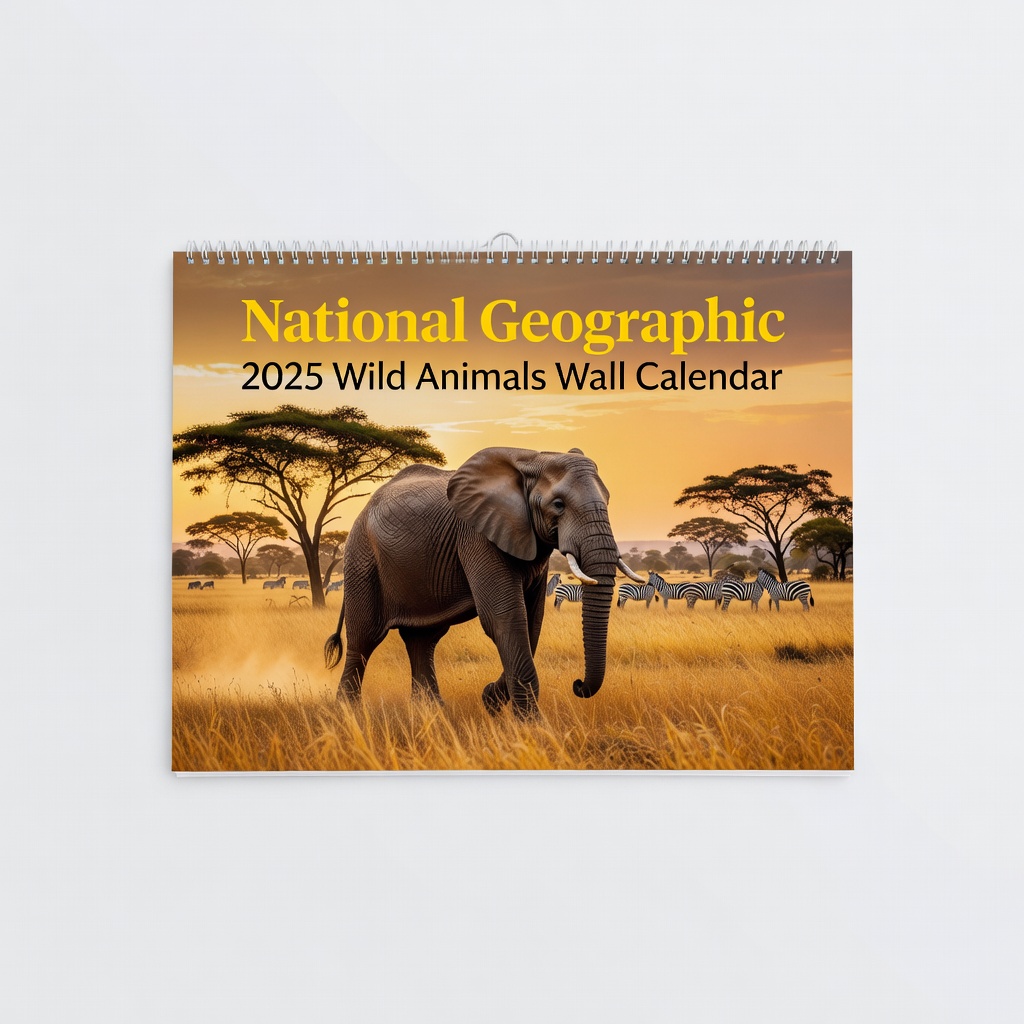 National Geographic 2025 Wild Animals Wall Calendar