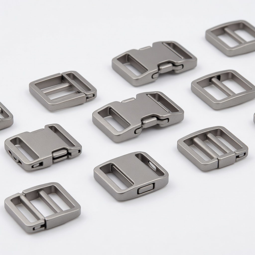 National Molding Metal Side Release Buckles 1.5"