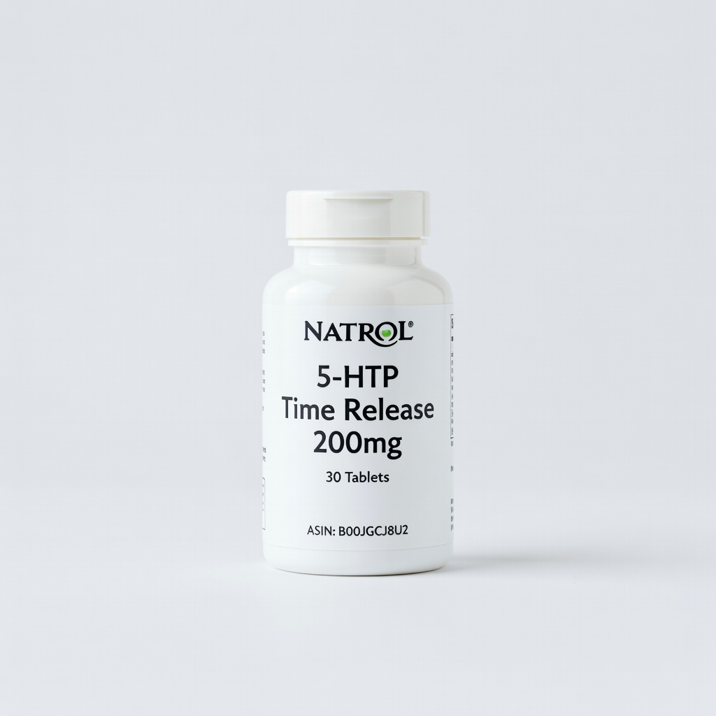 Natrol 5-HTP Time Release 200mg, 30 Tablets (ASIN: B00JGCJ8U2)