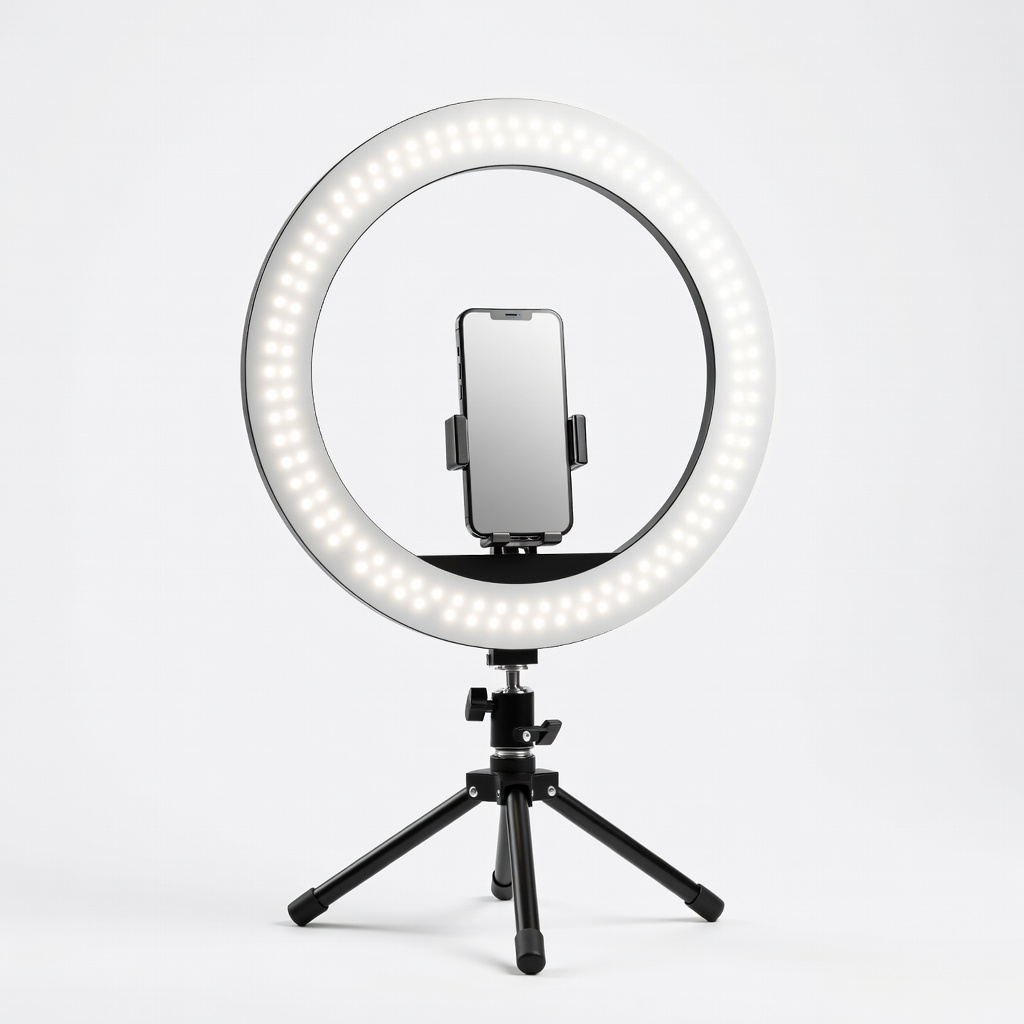 Neewer 10" LED Ring Light with Phone Holder
