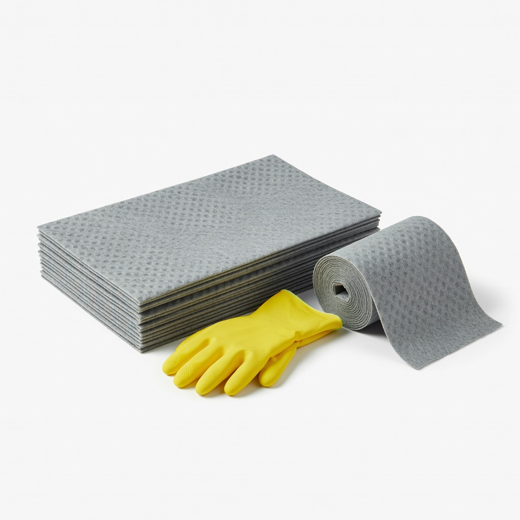 New Pig Absorbent Mat Kit for Chemical Spills