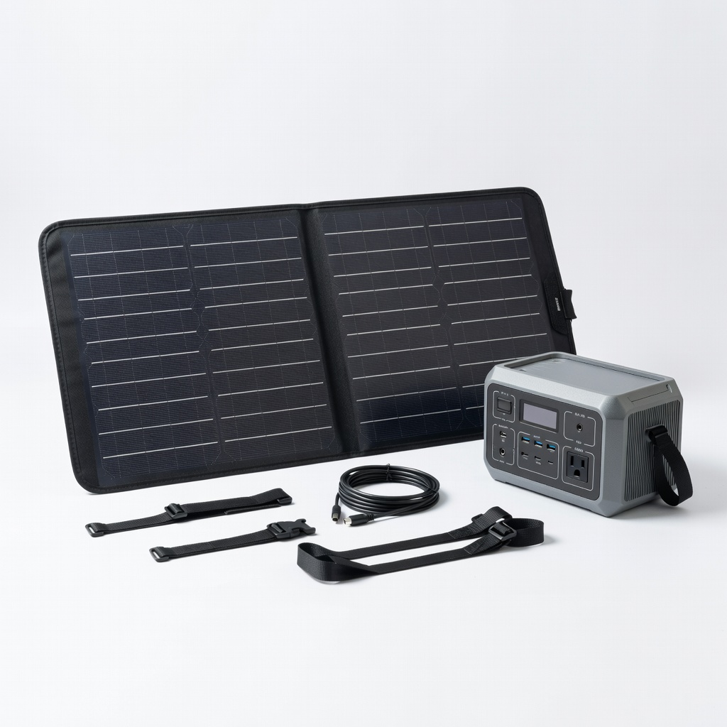 Newpowa 100W Portable Solar Panel Kit