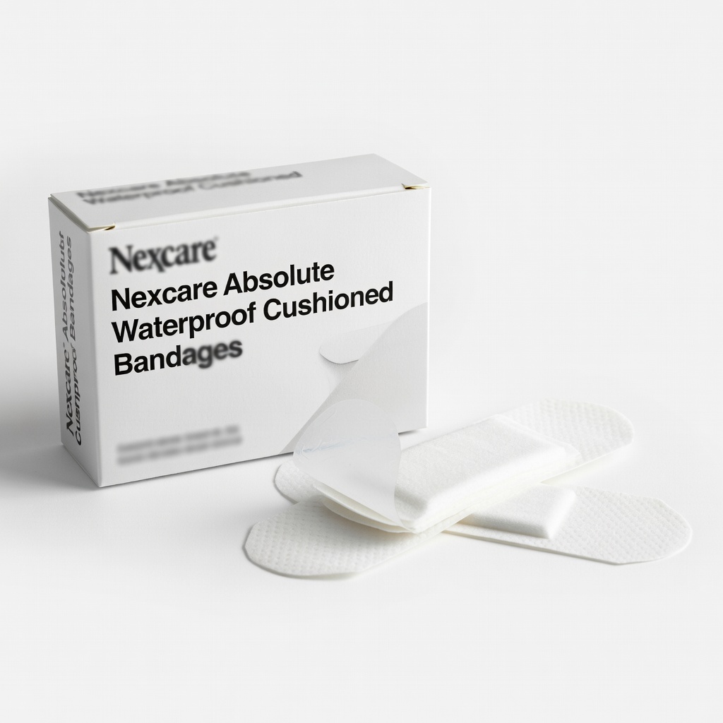Nexcare Absolute Waterproof Cushioned Bandages