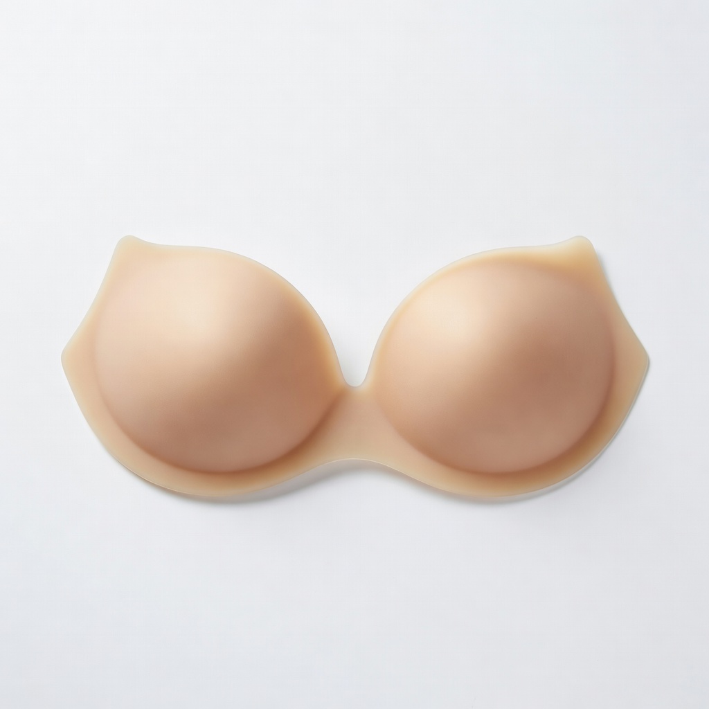 Niidor Backless Strapless Push Up Silicone Bra