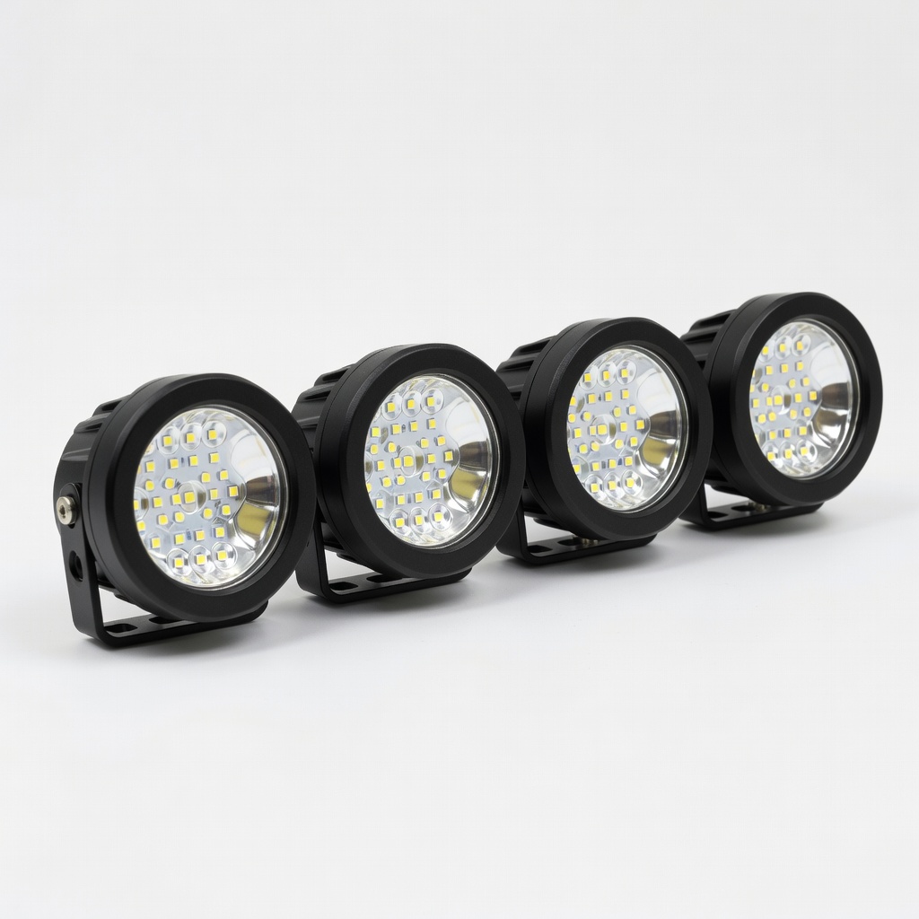 Nilight 4PCS 18W 6Inch POD LED Lights