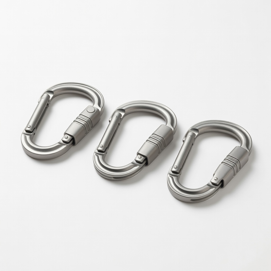 Nite Ize SlideLock Carabiner Clip Large, 3 Pack