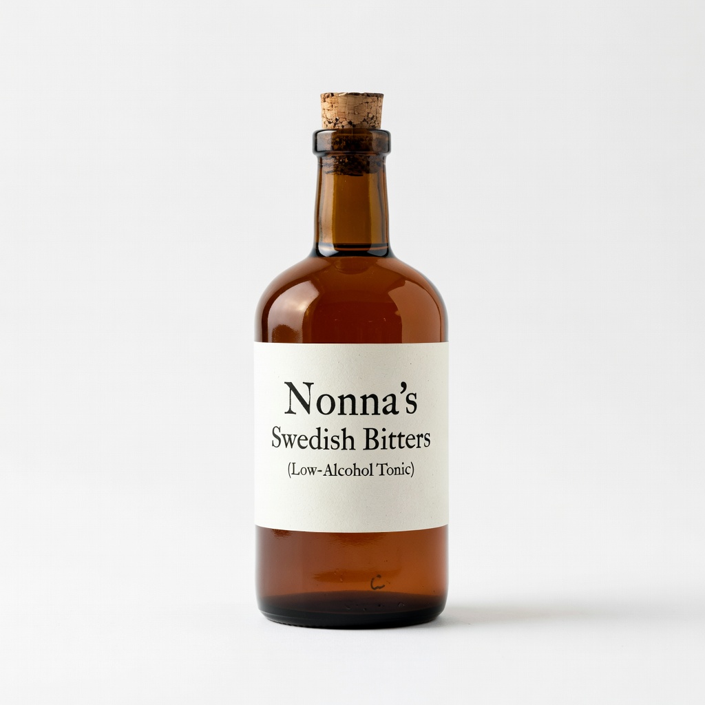 Nonna's Swedish Bitters (Low-Alcohol Tonic)