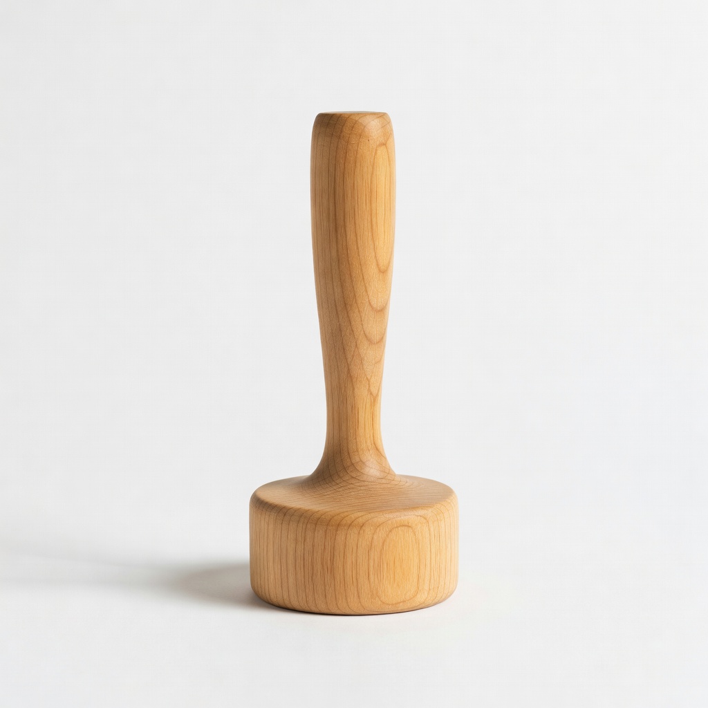 Nourished Kitchen Kraut Pounder Wooden Masher