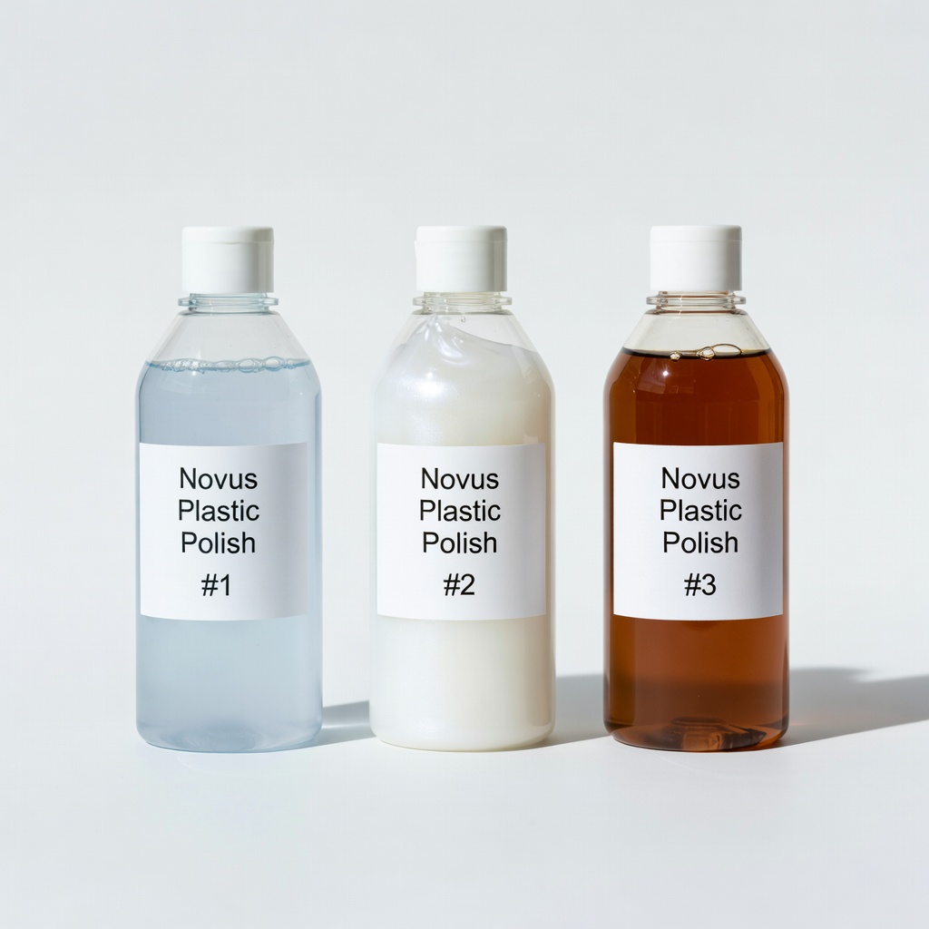 Novus Plastic Polish Kit (#1, #2, #3)