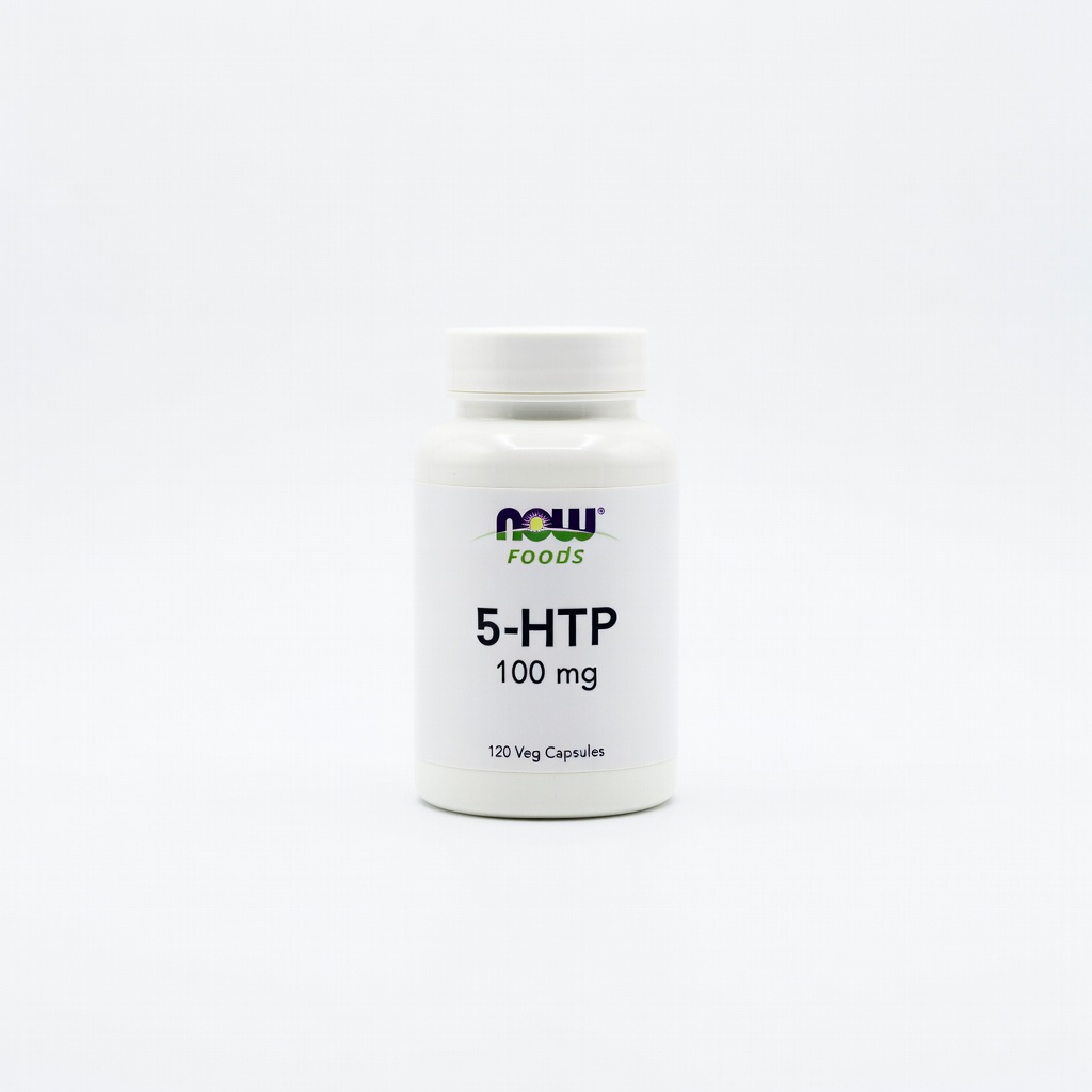 NOW Foods 5-HTP 100 mg (120 Veg Capsules)