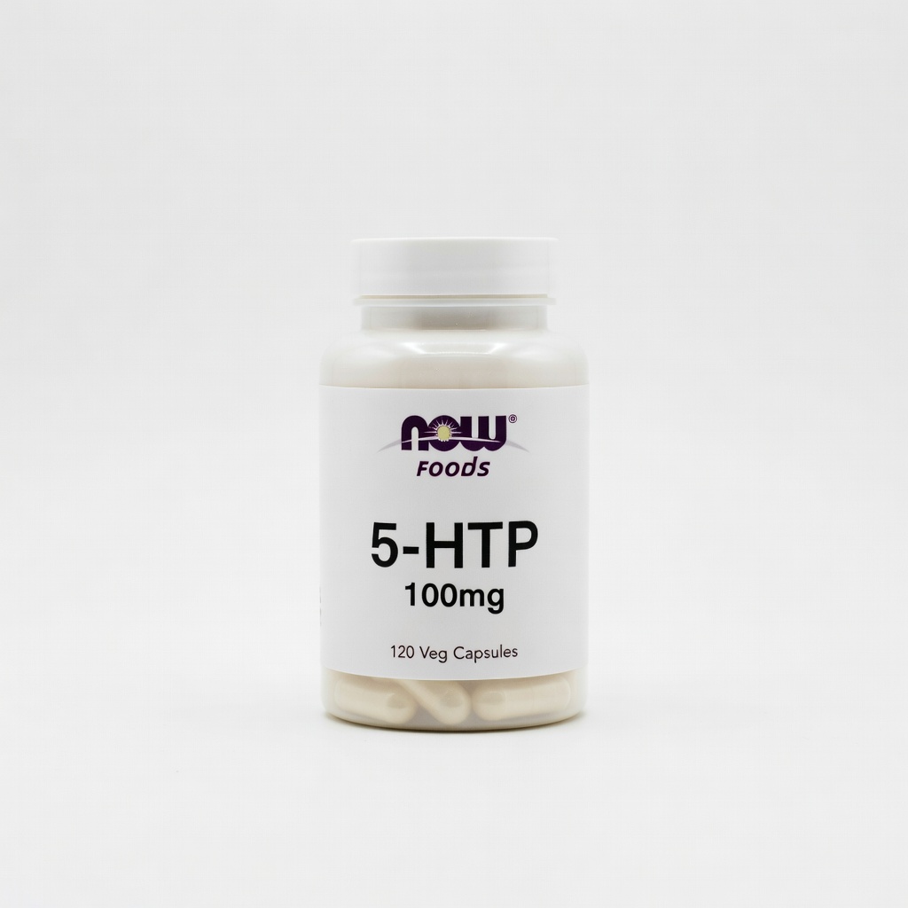 NOW Foods 5-HTP 100mg, 120 Veg Capsules