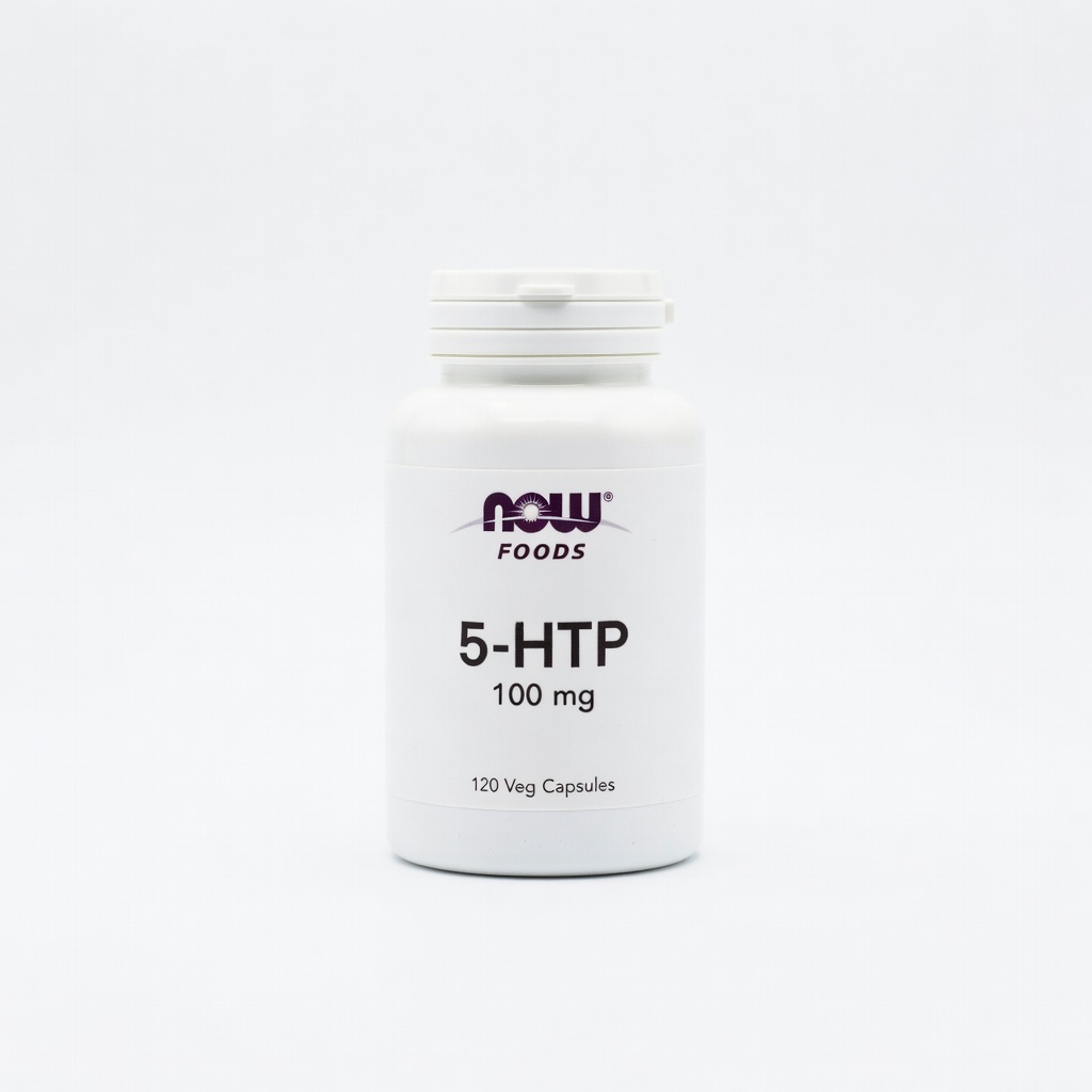 NOW Foods 5-HTP 100mg, 120 Veg Capsules (ASIN: B0013OUPSE)