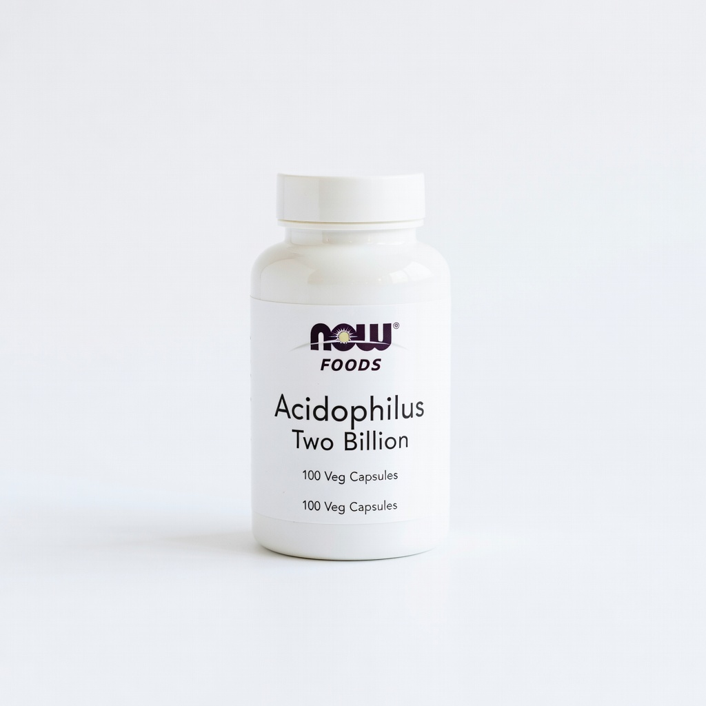 NOW Foods Acidophilus Two Billion, 100 Veg Capsules