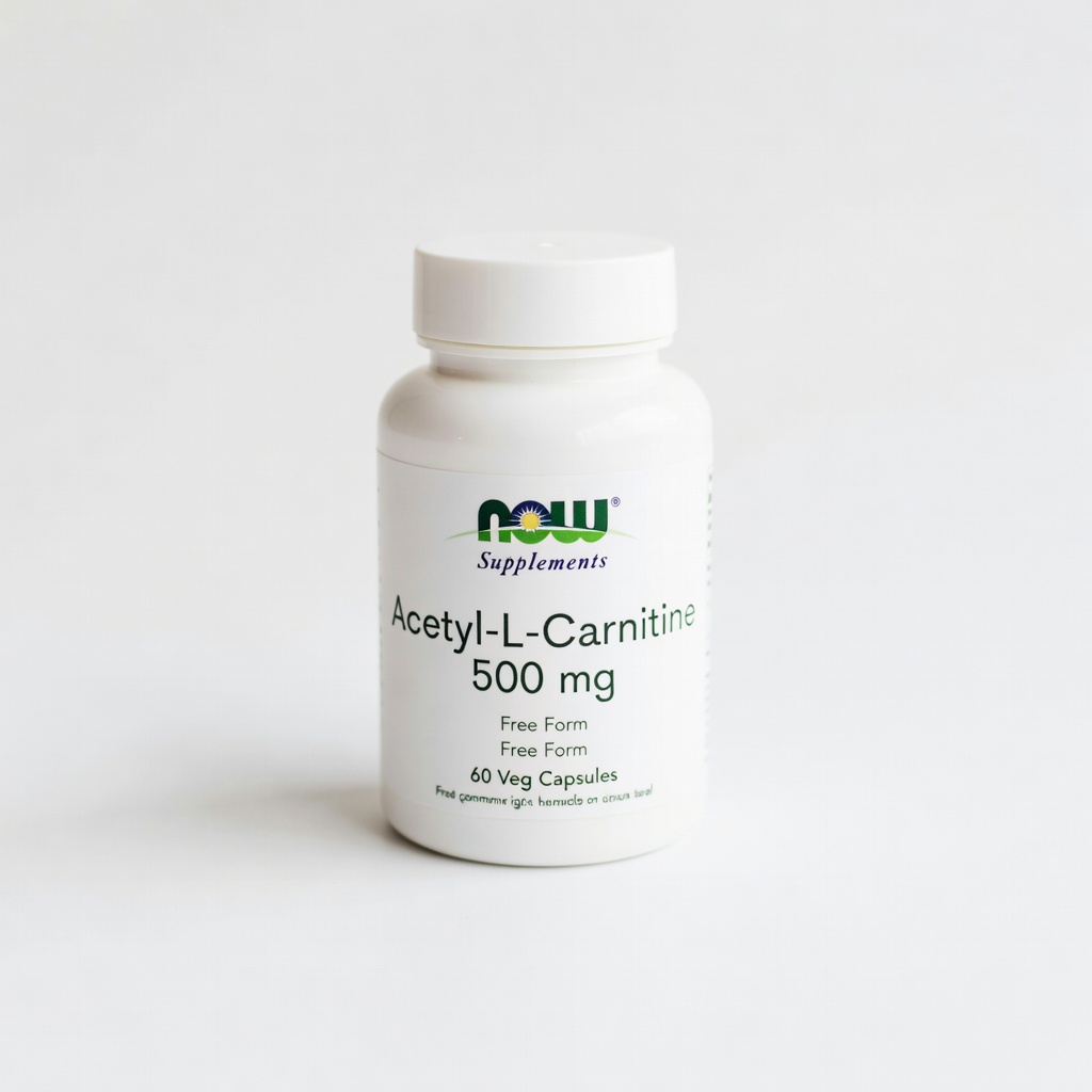 NOW Supplements Acetyl-L-Carnitine 500 mg