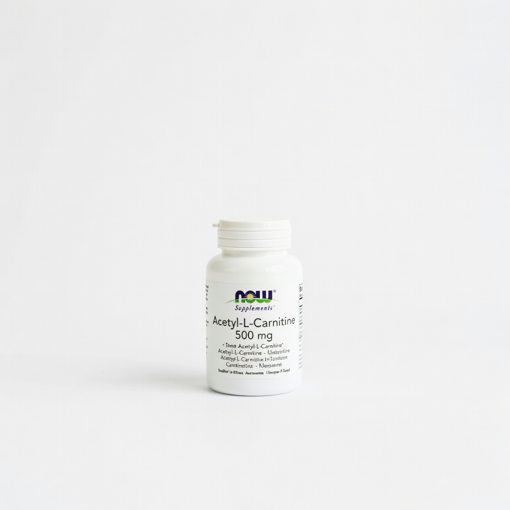 NOW Supplements Acetyl-L-Carnitine 500 mg
