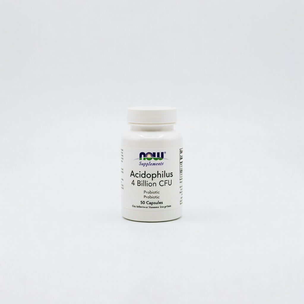 NOW Supplements Acidophilus 4 Billion CFU