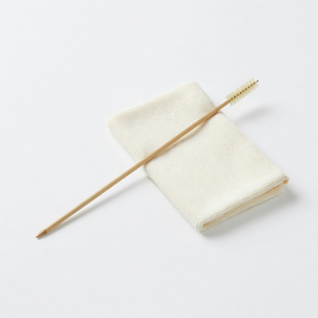 Ocarina Cleaning Rod and Cloth Kit