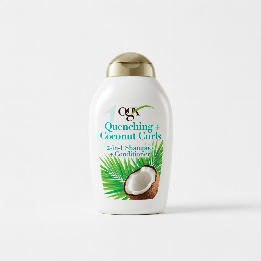 OGX Quenching + Coconut Curls 2-in-1 Shampoo + Conditioner