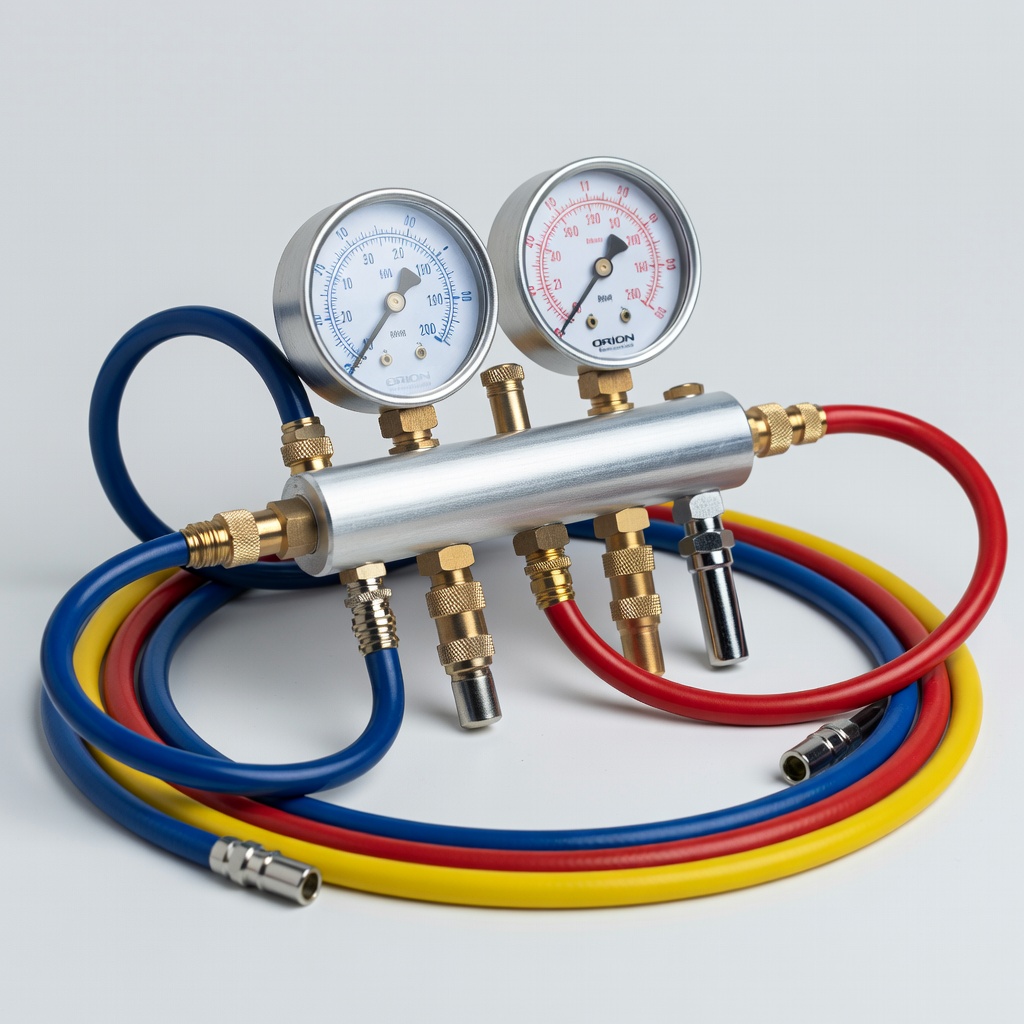 Orion Motor Tech A/C Diagnostic Manifold Gauge Set