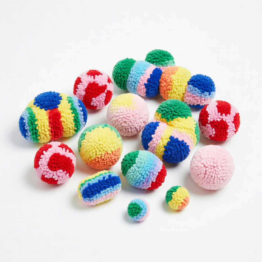 Outset Media Pom Pom Sensory Balls